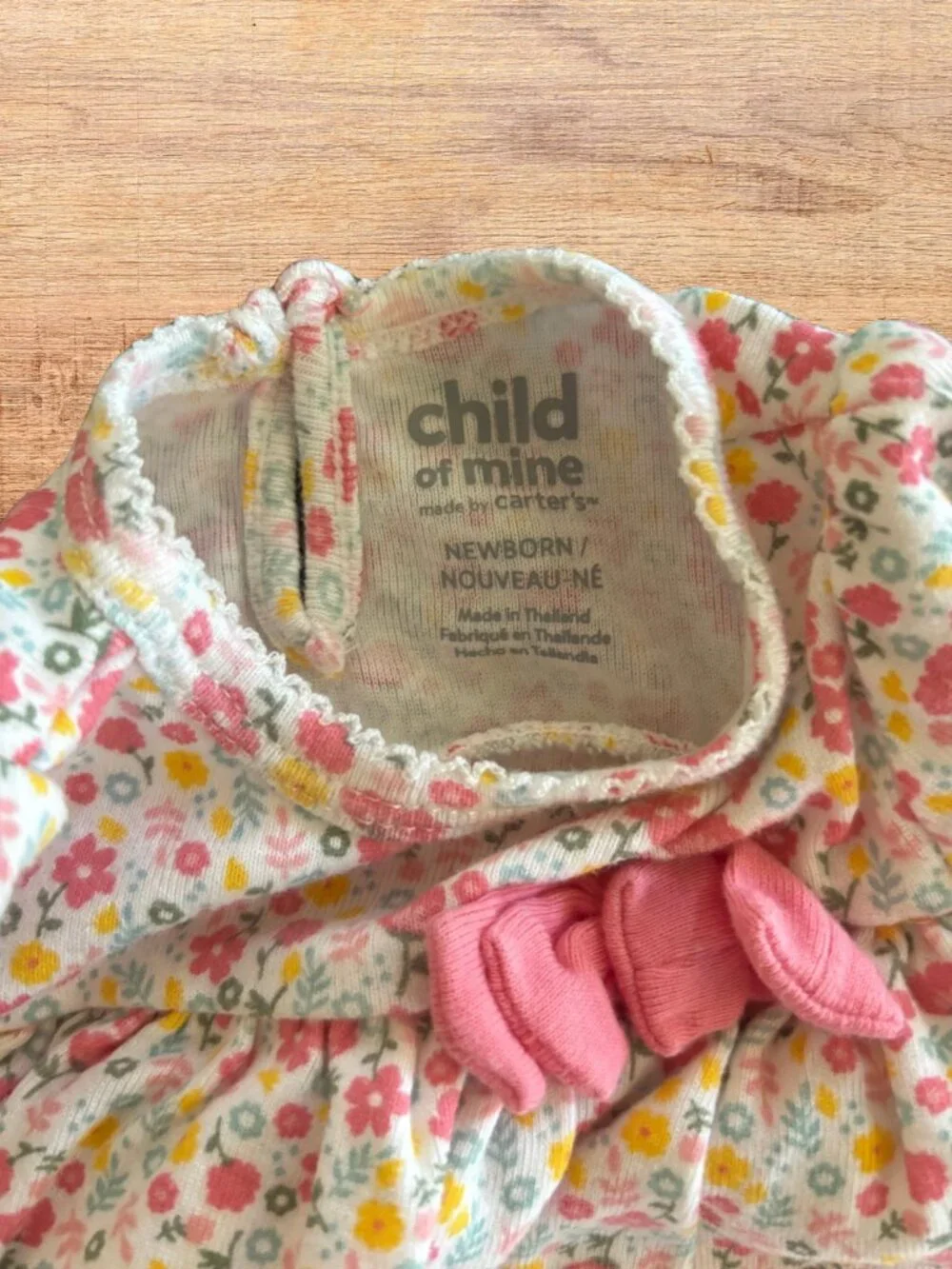 Newborn Dress Bundle Carter's & Cat & Jack 2 Pack Floral Rainbow